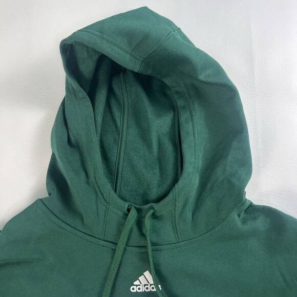 Adidas Men's Utah Valley Wolverines Green Pullover Hoodie Size XL - Picture 4 of 13